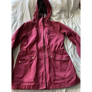 Duluth Trading Women’s Can Do Canvas Coat Pink Size Small